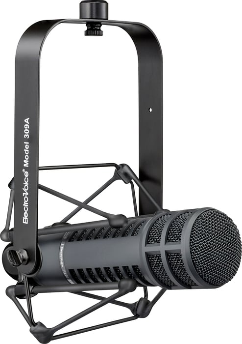 Electro-Voice RE20-BLACK Studio Broadcast Microphone With Variable-D, Black
