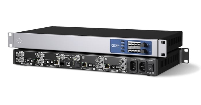 RME MADI Router 12-port MADI Optical, Coaxial, Twisted Pair Patch Bay And Format Converter