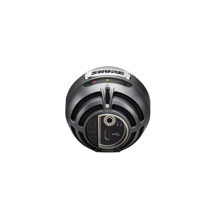 Shure MV5-DIG Digital Condenser Microphone, Silver
