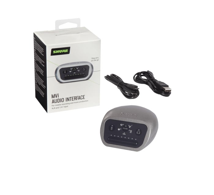 Shure MVI-DIG Digital Audio Interface For Windows/iOS/Android