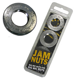 Latch Lake Music JAM-NUTS Set of 3 Microphone Jam Nuts JAM-NUTS-TRIPLE-PACK
