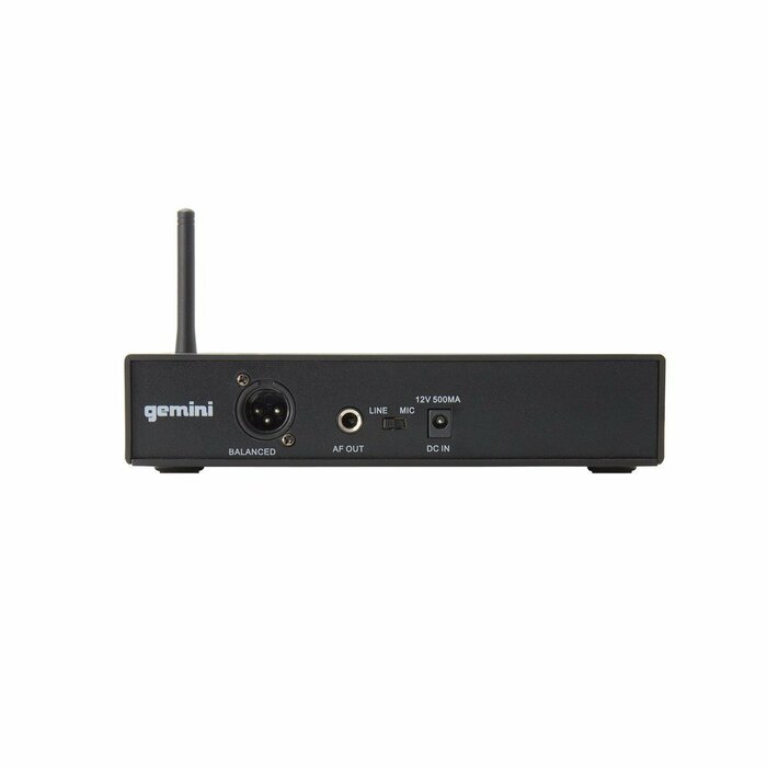 Gemini UHF-6100HL Single Channel Wireless UHF PLL System - Headset/Lavalier