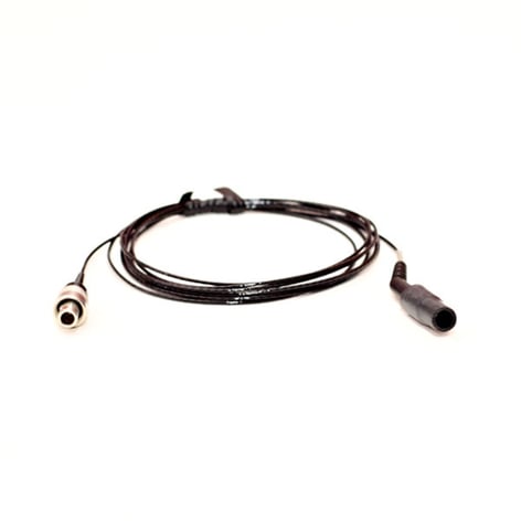 Sennheiser 511717 Ultra-thin Cable With 3-pin Lemo Connector For HSP2 And HSP4 Mic Assemblies, Black