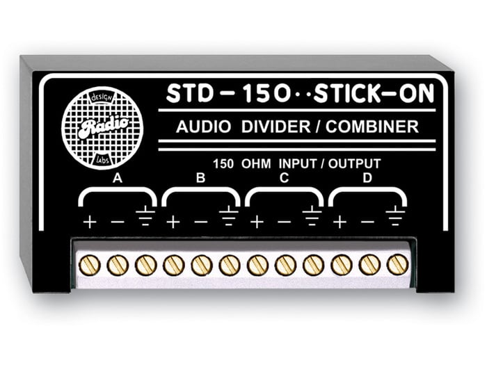 RDL STD150 Passive Audio Divider/Combiner, 150 Ohm