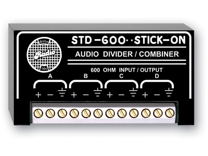 RDL STD600 Passive Audio Divider/Combiner, 600 Ohm