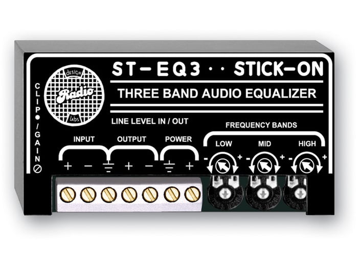 RDL STEQ3 3 Band Equalizer, Line Level