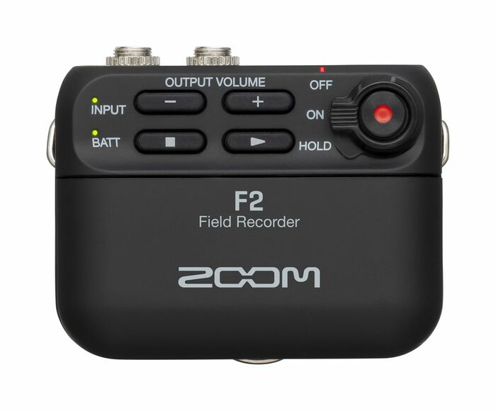 Zoom F2 32-bit Compact Audio Field Recorder With LFM-2 Lav Mic