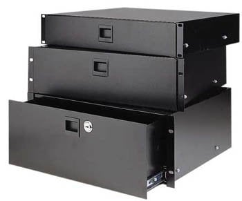 Chief SDR3-W/LOCKS 3 SPACE SLIDING DRAWER W/LOCKS