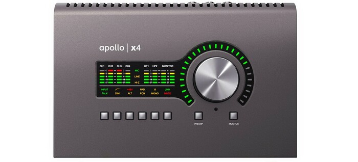 Universal Audio Apollo x4 Heritage Edition Thunderbolt 3 Audio Interface (Desktop/Mac/Win/TB3)