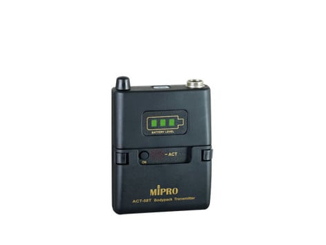 MIPRO ACT58T BODYPACK TRANSMITTER WITH MU-53 LAV MIC 5.735-5.839 GHZ