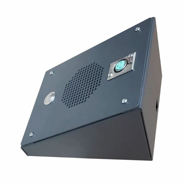 Quam DTS4 Desktop PTT Station With 3 Pin XLR,  3"speaker