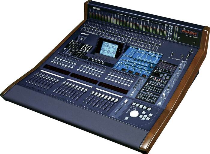 Yamaha DM2000VCM Digital Recording Console, 24 Faders, Verwion 2 featuring Pre-Installed Add-On Effects, DM2000V2-VCM DM2000V2-VCM