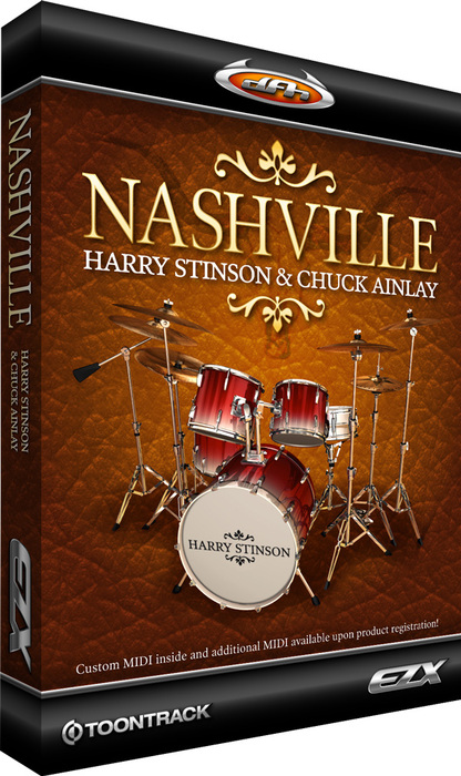 Toontrack Nashville EZX Nashville Expansion for EZdrummer/Superior Drummer (Electronic Delivery) NASHVILLE