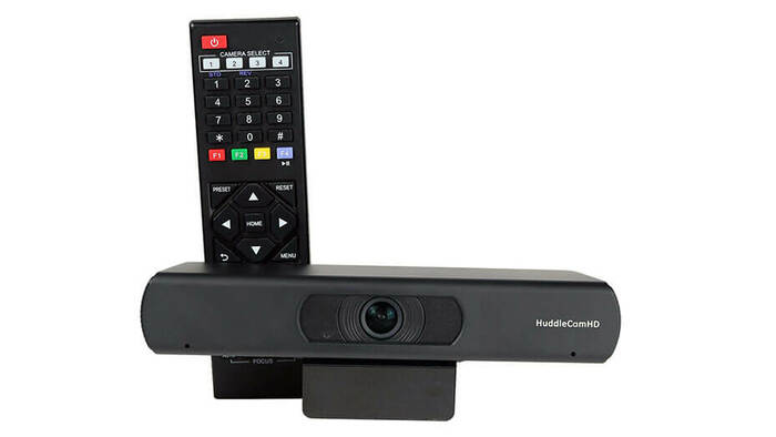 HuddleCam HC-EPTZ-USB 4K EPTZ USB Webcam, USB 3.0 & HDMI, Dual Microphone Array, 3