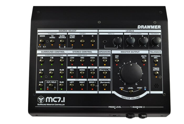 Drawmer MC7.1 20 Input Source 7.1/5.1 Controller