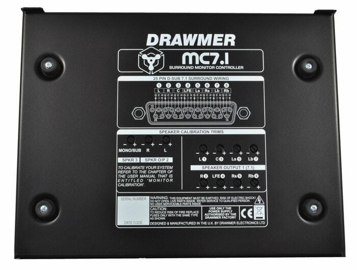 Drawmer MC7.1 20 Input Source 7.1/5.1 Controller