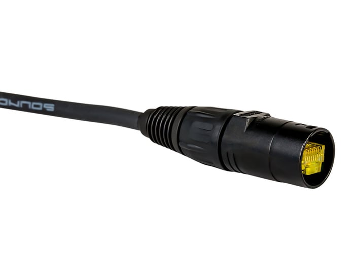 SoundTools SuperCAT CAT5e Cable, 60M Flexible Jacket CAT5e EtherCON To EtherCON Cable, 60m/200ft