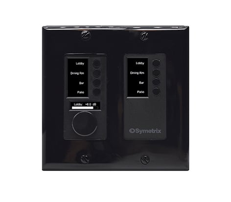 Symetrix W4 WALL CONTROLLER 8 BUTTONS + DISPLAY