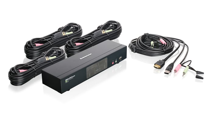 IOGEAR GCS1794 4-Port HDMI Multimedia KVMP Switch With Audio