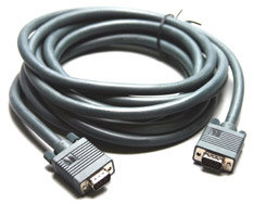 Kramer C-GM/GM (6 Feet) 15-Pin Male HD to 15-Pin Male HD (VGA) Cable, 6 Feet C-GM/GM-6
