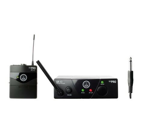 AKG WMS40MINI-INST-SET Mini Single Instrumental Set Wireless Microphone System