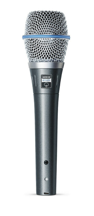 Shure BETA 87A Supercardioid Condenser Handheld Microphone BETA87A