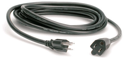 Hosa PWX-401.5 1.5' Extension Power Cable 3-Prong Male to 3-Prong Female PWX401.5