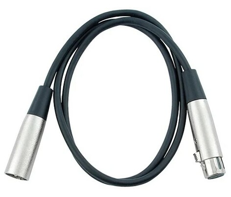 Cable Up DMX-XX5-25 25 Ft 5-Pin DMX Male To 5-Pin DMX Female Cable