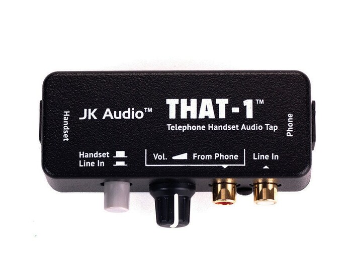 JK Audio THAT1 Telephone Handset Audio Tap