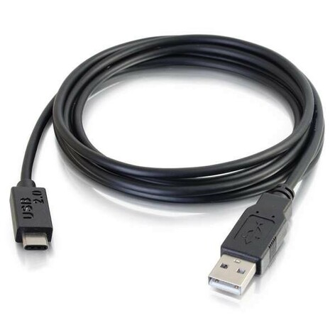 Cables To Go 28870 3ft USB 2.0 Type C Male To A Male
