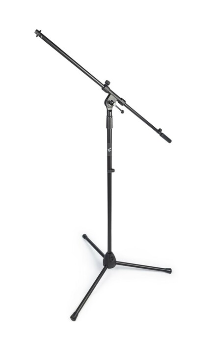 Vu MST100-30B Standard Height Mic Stand With Single Point Adjustable  Boom Arm