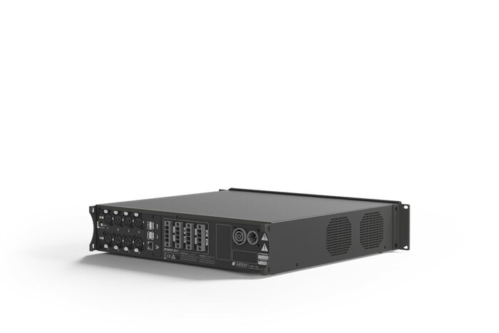 K-Array Kommander-KA68 2U-Rack Class D Amplifier With DSP And Remote Control, 8x750W At 4 Ohms