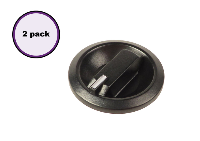 QSC PL-000836-00 Gain Knob For K, KW, KLA Series (2 Pack)