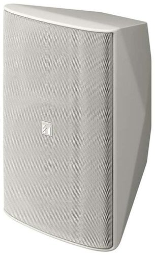 TOA F-2000WTWP 8" Coaxial 60W Wide Dispersion Speaker, Weather-Proof, White