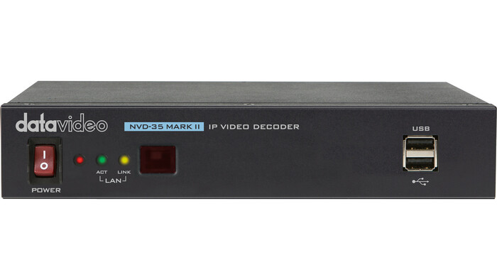 Datavideo NVD-35 Mark II Streaming IP Video Decoder With SDI Output