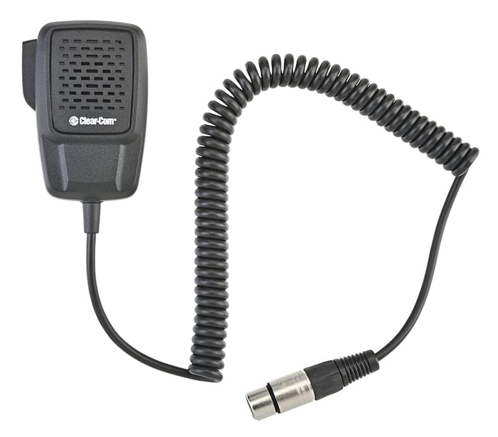 Clear-Com PT-8-X4 Fist Microphone, Push-to-Talk, XLR (F) 4 Pin