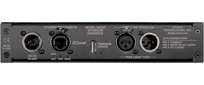 Studio Technologies MODEL-545DR Dante Intercom Interface