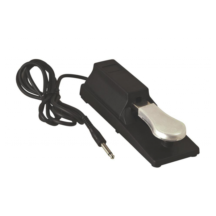 On-Stage KSP100 Piano Style Keyboard Sustain Pedal With 6' 1/4" TRS Cable