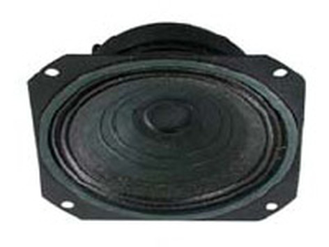 Quam 4C3PAB 4" Loudspeaker With Square Frame, Transformer Mounting Studs, 8 Ohm Impedance