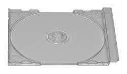 American Recordable Media CD-TRAY/CLEAR CD Jewel Tray Only, Clear, Unassembled