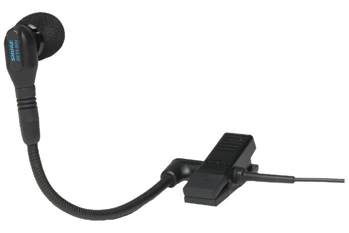 Shure BETA 98H/C Clip-on Cardioid Condenser Instrument Microphone BETA98H/C
