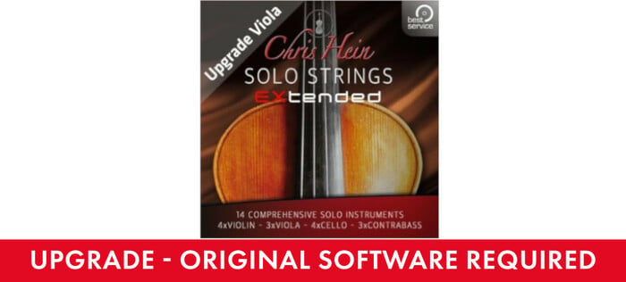 Best Service CH-SOLO-STR-UP-VA Upgr For Users Of Chris Hein Solo Viola [download]