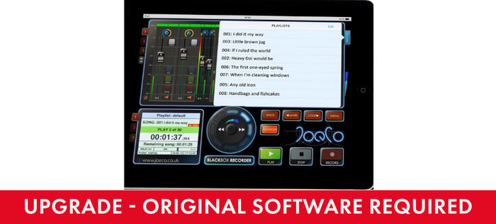 JoeCo BBP-LIC Black Box Player Upgrade Software Upgrade For BBR1
