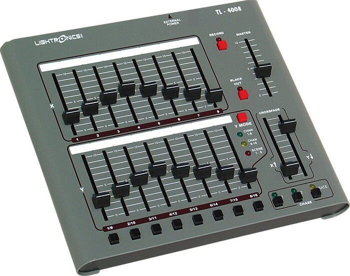 Lightronics TL4008 Lighting Console, 16-Channels, 24 Scenes