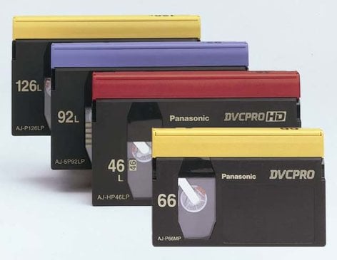 Panasonic AJP24M Medium DVCPRO Cassette 24 min AJP24M
