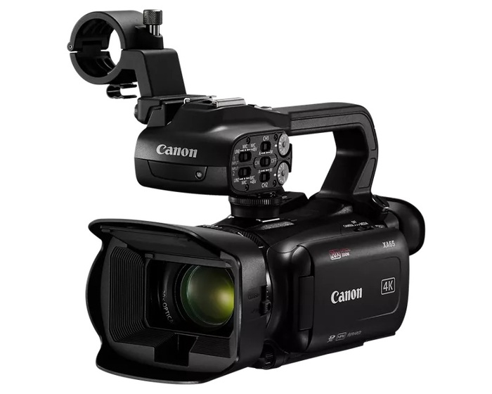 Canon XA65 Professional UHD 4K Camcorder With Mini-HDMI And 3G-SDI Outputs And 20x Optical Zoom
