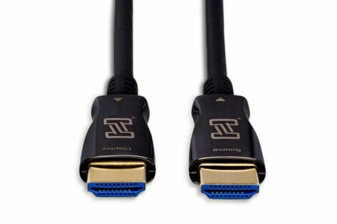 Hosa HAOC-410 High Speed HDMI Active Optical Cable 4K 18 Gbps 60 Hz, 10 Ft