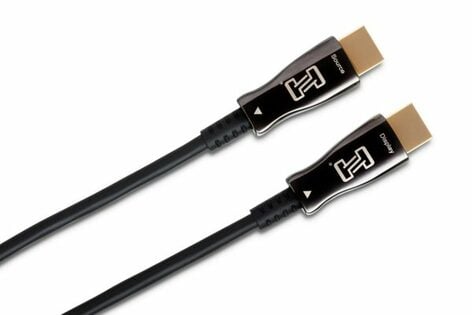 Hosa HAOC-416 High Speed HDMI Active Optical Cable 4K 18 Gbps 60 Hz, 16 Ft