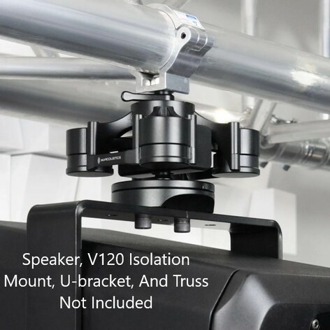 IsoAcoustics V120-TRUSSCLAMP1.5 1.5" Studio Monitor Mount Truss Clamp