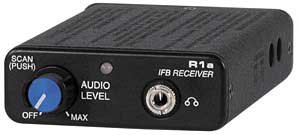 Lectrosonics IFBR1A Belt Pack IFB Receiver, Synthesized UHF, with Pouch IFBR1A